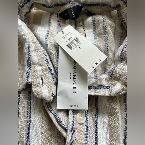 Banana Republic linen shirt dress BNWT - Picture 5 of 5